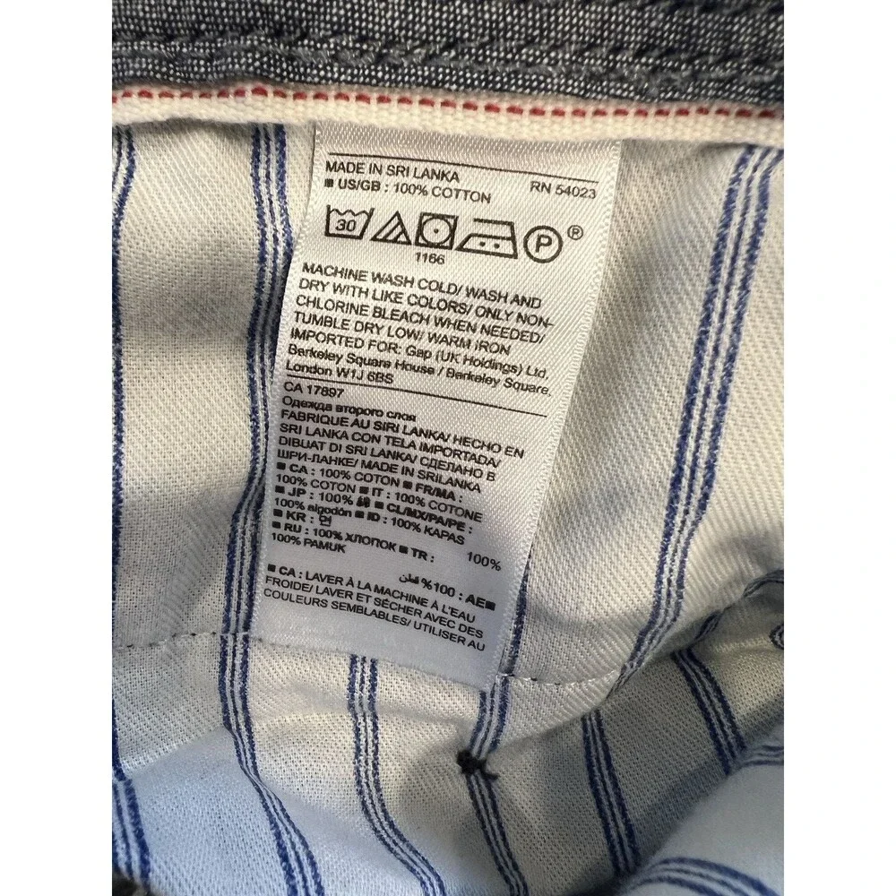 Banana Republic Aiden Shorts Men 36 Blue Color Block Preppy Pockets Resort Beach